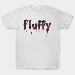Ironic Gothic Horror Fluffy T-Shirt